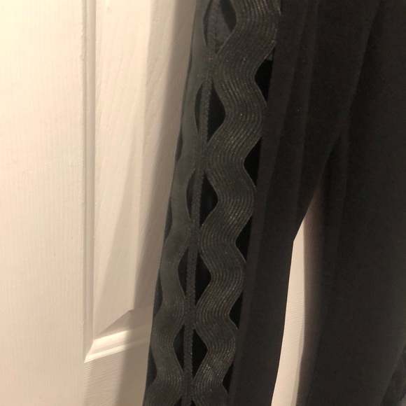 FLARE CUT-OUT PANTS - Picture 4 of 8